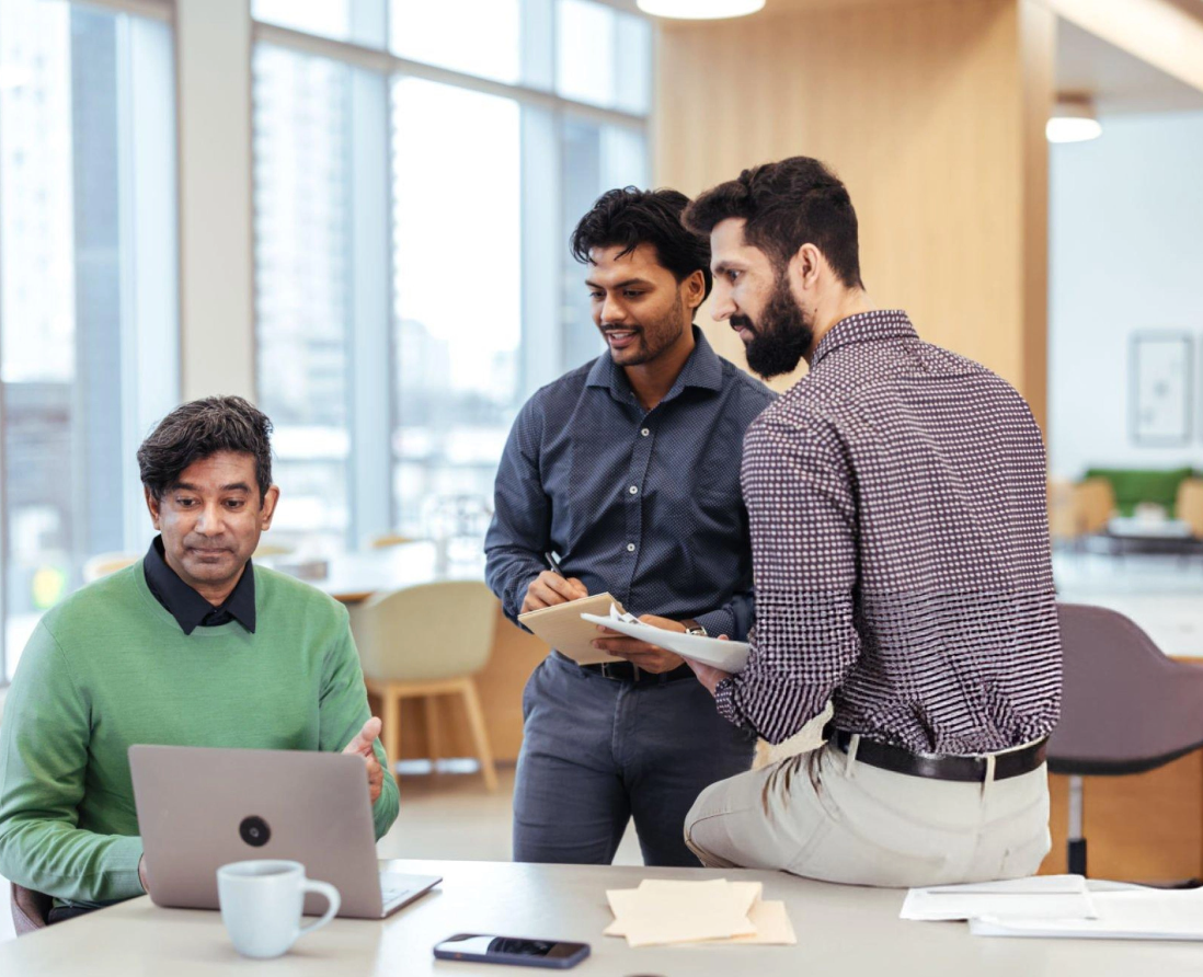 Software-as-a-Service application interface showcasing analytics